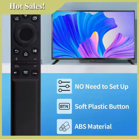 Replace BN59-01357A Solar Remote Forsamsung 2021 Voice Solar Energy TV Remote Control TM2180E QN9 QN