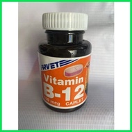 ❀ ▪ B-12 CAPLET 100mcg,  bottle(Arvet) for gamefowls