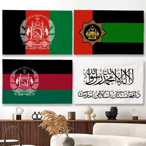Nation Afghan A-Afghanistan flag Suitable For Party Club Outdoor Interior Wall Decoration Banner Fan