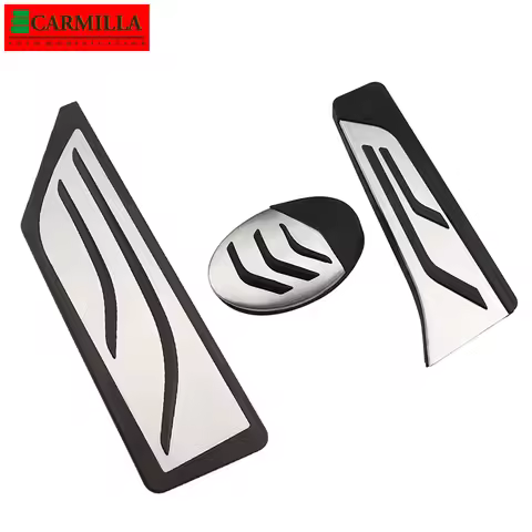 Car Pedals for BMW X1 X2 F48 F39 F45 F46 F40 LHD Foot Rest Pedal Pad Cover 216i 218i 220i 216d 218d 
