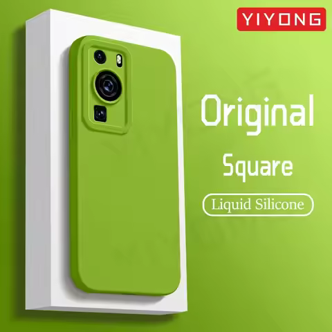 Huawei Original Case P60 Pro Case YIYONG Original Liquid Silicone Soft Cover For Huawei P60 P50 P30