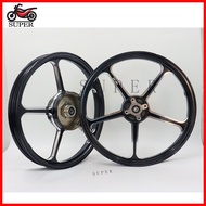 ✨ ◹ ✹ Enkei 505 CNC Mags Sinper 135 Classic Vega Force Fi 1.4*1.6 17 Front Disc Brake Rear Drum Bra