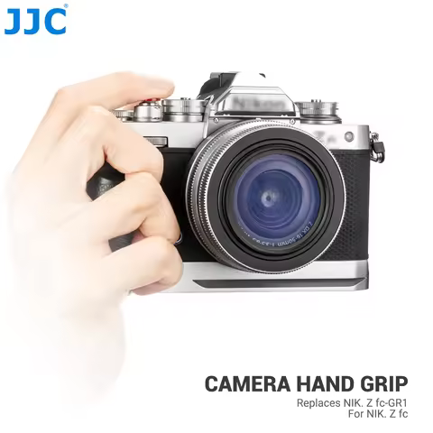 L-Shape Hand Grip For Nikon Z fc-GR1 Metal Grip With 1/4"-20 Hole Side Handle Camera Shoulder Strap 
