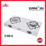 ✨Free Shipping ✨Xunda Table Top Stainless Steel Gas Stove 2-N5-S Gas Stove 2-N9