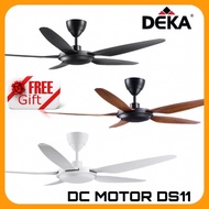 (2022 NEW MODEL) DEKA DS11 56" 5 Blades DC Motor Remote Control Ceiling Fan with 7 Speed Control+Reverse Kipas Siling