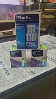 Microlet 採血針 + Contour Plus 血糖試紙