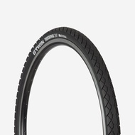 BTWIN Hybrid Bike Tyre Btwin Trekking Grip 700 x 42C - Black