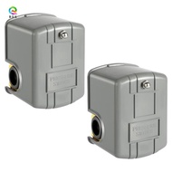 2Pc Pessure Switch for Well Pump, 30-50Psi Water Pressure Switch, 1/4In Female NPT Water Pump Pressure Control Switch