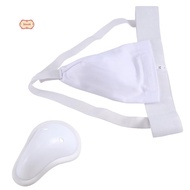 Groin Protector Cup Men Boxing Kickboxing Guard Muay Groin Guard Ventilated Adjustable, Karate Fight