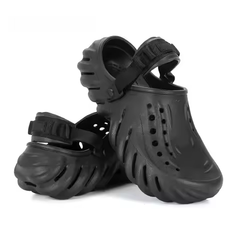 Crocs Echo Clog: Stylish, versatile, and durable outdoor sandals with a heel height of 3–5 cm—Unisex