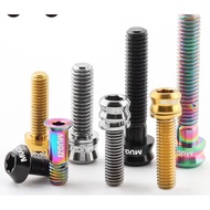 High quality titanium bicycle stem Cap Screw M6 Headset Cap Screw-M6/ B-6 (1 Screw)