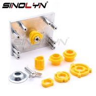 Headlight Retrofit Tool H1/H4/H7/H11/D2/HB3 9005/HB4 9006 Mounting Moulds Plate for Koito Q5/Hella 3