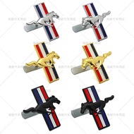 Suitable for Ford Mustang car logo new Mondeo Focus Fiesta Mustang metal modified front grille emble