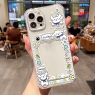 Card Holder เคสโทรศัพท์มือถือ TPU นิ่ม กันกระแทก พร้อมช่องใส่บัตร For OPPO A9 A5 2020 A17 A17K A3S A5 A7 A38 A18 A15 A16 A36 A76 A57 A77S A74 A95 Reno 6 7 5G F19 F19S