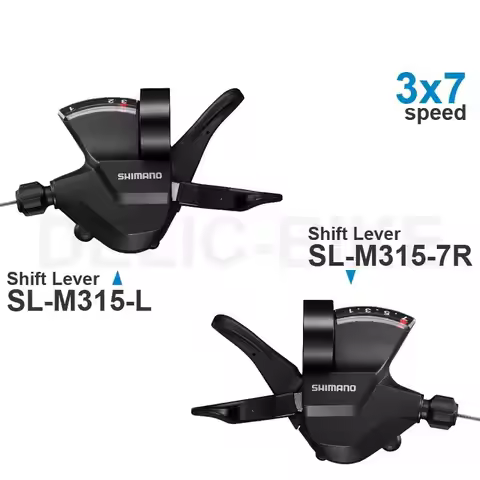 SHIMANO M315 2x7 3x7v Shifter Groupset SL-M315-2L SL-M315-L SL-M315-7R left and Right Shift Lever -2