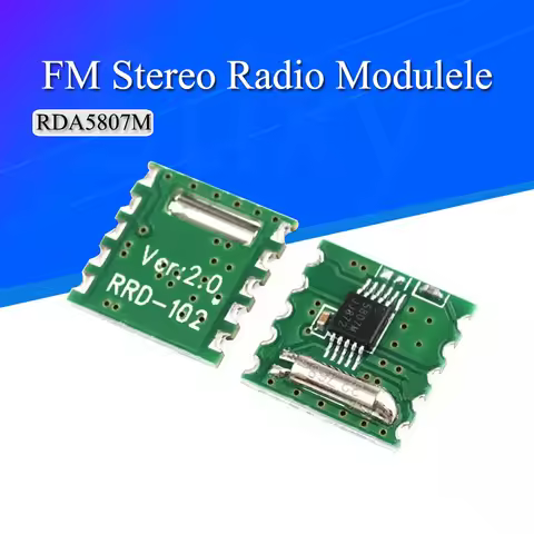 2PCS FM Stereo Radio RDA5807M Wireless Module For Arduino RRD-102V2.0 For Arduino RRD-102 V2.0 2.7-3