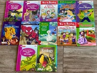 12本適合3-7歲硬皮英文童書 (包括 Robin: Key to Reading; Robin: Red with Robin; Ladybird: Read It Yourself)