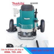 Máy phay mộng gỗ Makita M3600 Nhật Bản công suất 1650W -  dây đồng chịu nhiệt làm liên tục