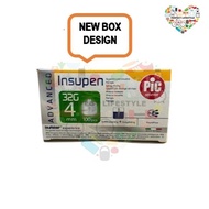 PIC Solution Insupen 4MM Insulin Pen Needle 32G 100's