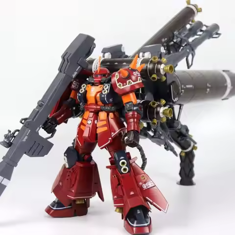 Phantom Model Mg 1/100 Ms-06R Zaku2 High Mobility Type "psycho Zaku" Assembly Model Collectible Robo