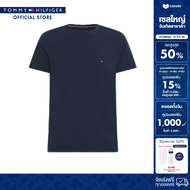 Tommy Hilfiger เสื้อยืด ผู้ชาย รุ่น MW0MW34899 DW5 - สีน้ำเงิน