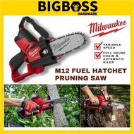 Milwaukee M12 FUEL™ HATCHET™ Electric Pruning Saw / Cordless Mini Chainsaw / Pruner Saw / Gardening 