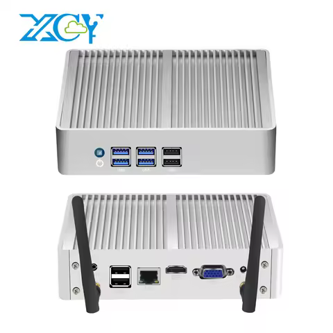 XCY X32 Fanless Mini PC Intel Core i7-4500U Windows 10 Windows 7 Linux 300Mbps WiFi Gigabit Ethernet