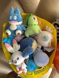 Pokemon公仔 寵物小精靈公仔 精靈寶可夢公仔 rement 盒蛋 玩具 動漫 小卡比 月桂葉 波加曼 比卡超