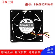 [Cooling Fan] Original SANYO SANYO 9GA0812P1H641 DC12V 0.6A 8038 PWM Server Cooling Air Hot Sale