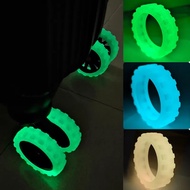 【Fluorescent Color】8PCS/Set Upgrade thicker Luggage Wheel Cover Anti-Slip Caster Shoes Reduce Wheel Wear Silicone Travel Luggage Caster Luggage Wheel Protector Suitcase Wheels Ring Rubber Ring Protector Luggage Wheel Cover Noise Reduction