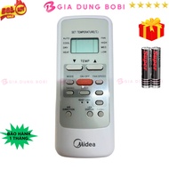 Điều khiển điều hoà Midea Mã 02 remote máy lạnh Midea - tặng kèm pin - Gia Dụng Bo Bi