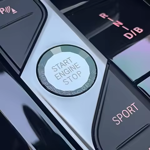 Crystal style Start Engine Stop Switch Button Replacement For BMW 1 2 3 4 8 X5 X6 X7 Z4 Series F40 F