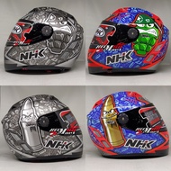 NHK Terminator TT Karel Abraham - Full Face Helmet NHK Karel Helmet (SHIPPING 2KG WITHOUT BOX)