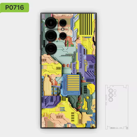 New Skin Sticker for Samsung S25.S24.S23.S22 Ultra machine collection by nexa skins, scratch resista