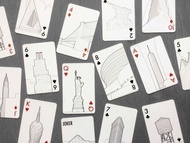 【英國Skyline】天空之城經典建築手繪撲克牌- 紐約