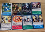 數碼暴龍卡 V仔獸 烈炎獸 雷龍獸 機甲龍獸 帝王龍甲獸 
Digimon card game 數碼暴龍02 Digimon Adventure 02 The Beginning