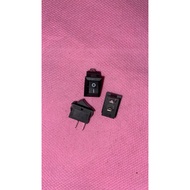 Mini Switch 15x10mm, BLACK | Power Switch (On Off) PerPcs