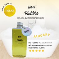 JANUARY [Labbi] Tạo bọt bồn tắm / Gel tắm tạo bọt / Bubble Gels