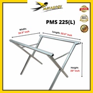 Metallogy 25MM 1“ Meja Besi Lipat Pasar Malam / Night Market Foldable Table Rack Market Folding Tabl