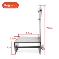 KegLand [making beer bar tools] NukaTap Mini Clamp On Kit Builder ( Nukatap Mini Is Not Included) Ho