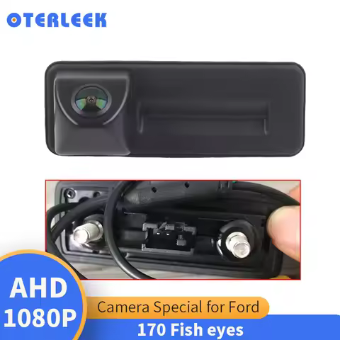 1080P AHD Fish Eyes 170 Lens Wide Viewing Angle Trunk Handle Camera for Skoda Octavia 2014