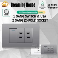 3 Gang Switch /Outlet