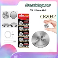 Doublepow CR2032 Button Battery DL2032 3V Lithium Manganese 1 PCS