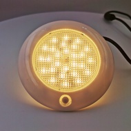 เรือยอชท์สวิตช์สัมผัสไฟห้องโดยสารไฟ LED ไฟติดเพดาน12VDC ไฟตกแต่งภายใน