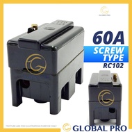 (TNB)RC102 60 Amp( Screw Type) Ac250v Cut Out With Fuse Complete set