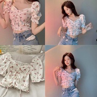 (DIRECTLY ATC..) GFS DEROSE SMOCK SABRINA TOP