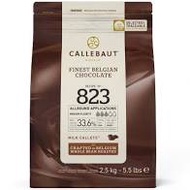 Callebaut 823 Milk Chocolate Couverture 33.6% 200 gr
