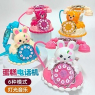 Children Toys Simulation Telephone Landline Baby Educational Music Early Education 0-1-3 Years Old B