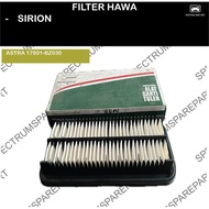 Sirion ASTRA AIR FILTER 17801-BZ030 ORIGINAL