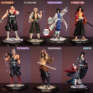 Statue Action Figure Demon Slayer Sanemi, Shinobu, Tanengen, Yorichii, Inosuke, Giyu Tomioka, Gyomei